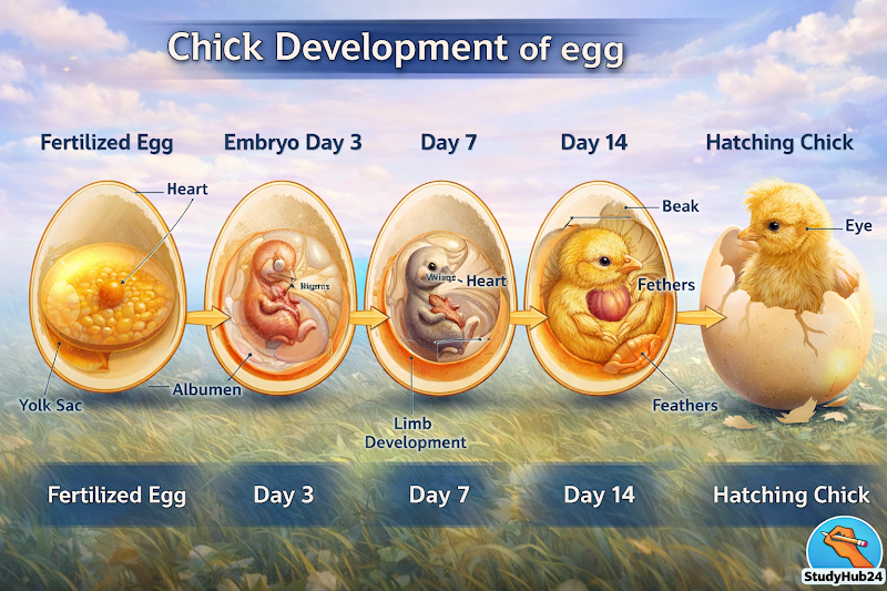 Chick Development Stages