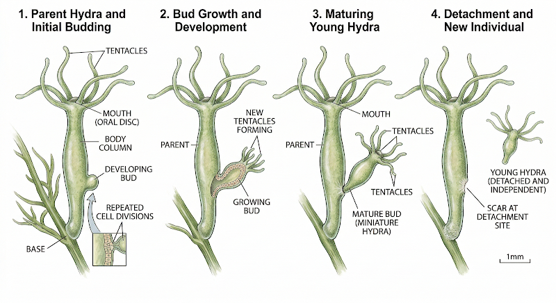 Hydra Budding