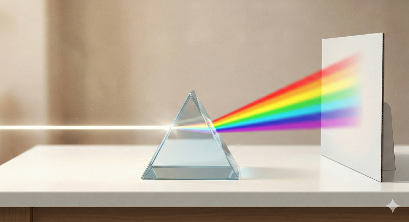 Dispersion through a Prism